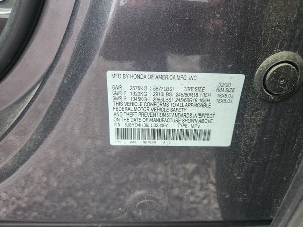2020 ACURA MDX SH-AWD