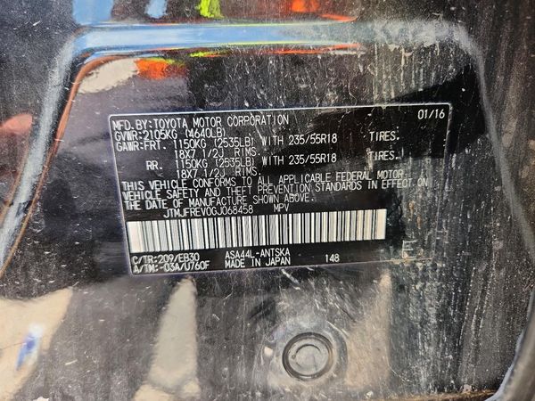 2016 TOYOTA RAV4 SE (S Grade)