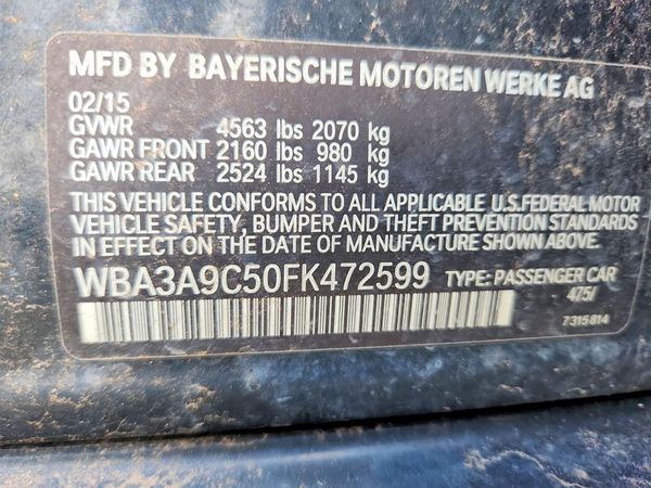 2015 BMW 335