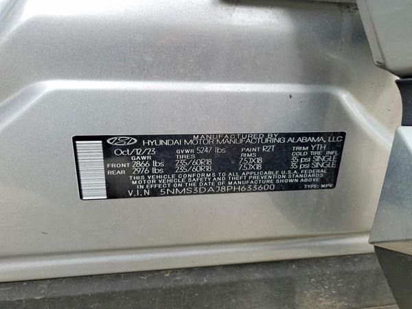 2023 HYUNDAI SANTA FE SEL Premium