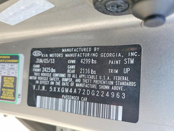 2013 KIA OPTIMA LX