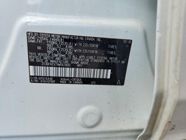 2017 TOYOTA RAV4 Ltd/SE Platinum
