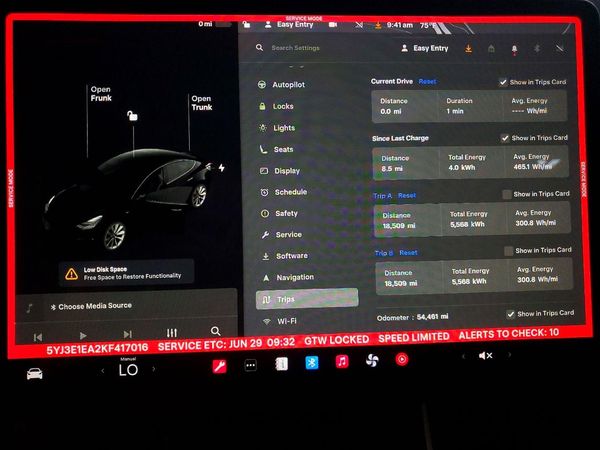 2019 TESLA MODEL 3