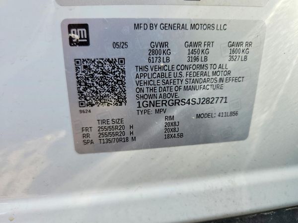 2025 CHEVROLET TRAVERSE LT