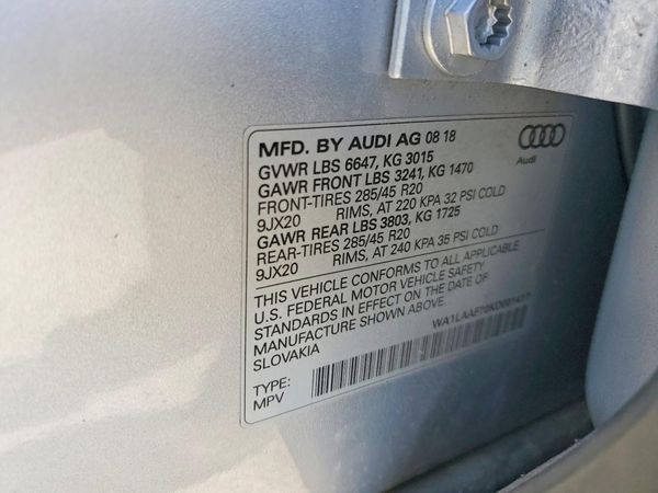 2019 AUDI Q7