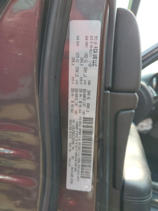 2020 JEEP GRAND CHEROKEE LIMITED 4X4