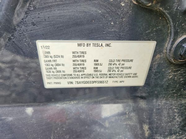 2023 TESLA MODEL Y