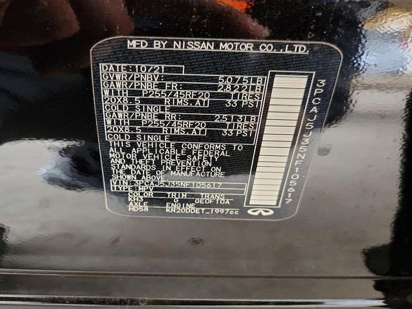 2022 INFINITI QX55 Luxe