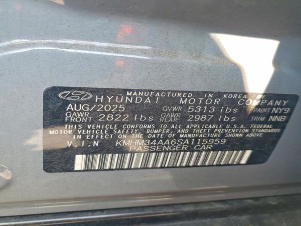 2025 HYUNDAI IONIQ 6 SEL
