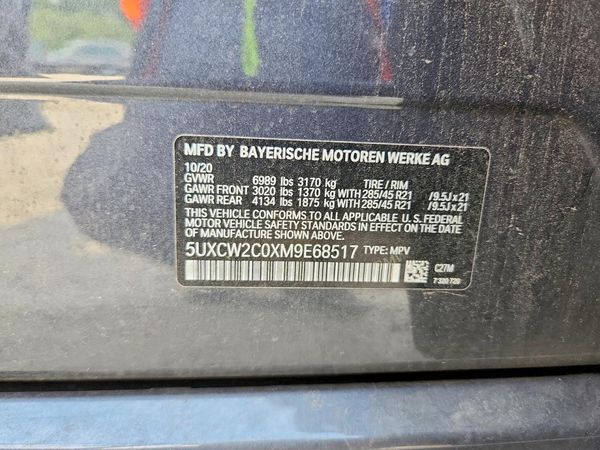 2021 BMW X7 xDrive40i