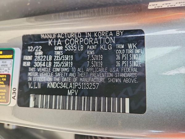 2023 KIA EV6 Light, Wind