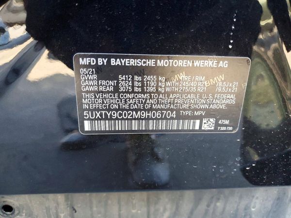 2021 BMW X3 M40i