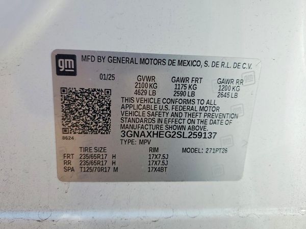 2025 CHEVROLET EQUINOX