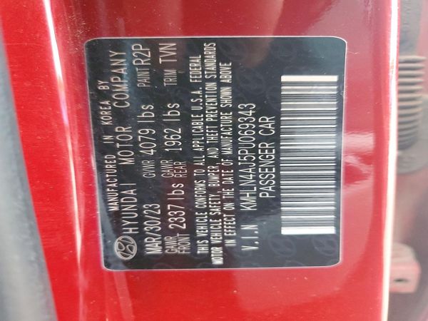 2023 HYUNDAI ELANTRA Limited