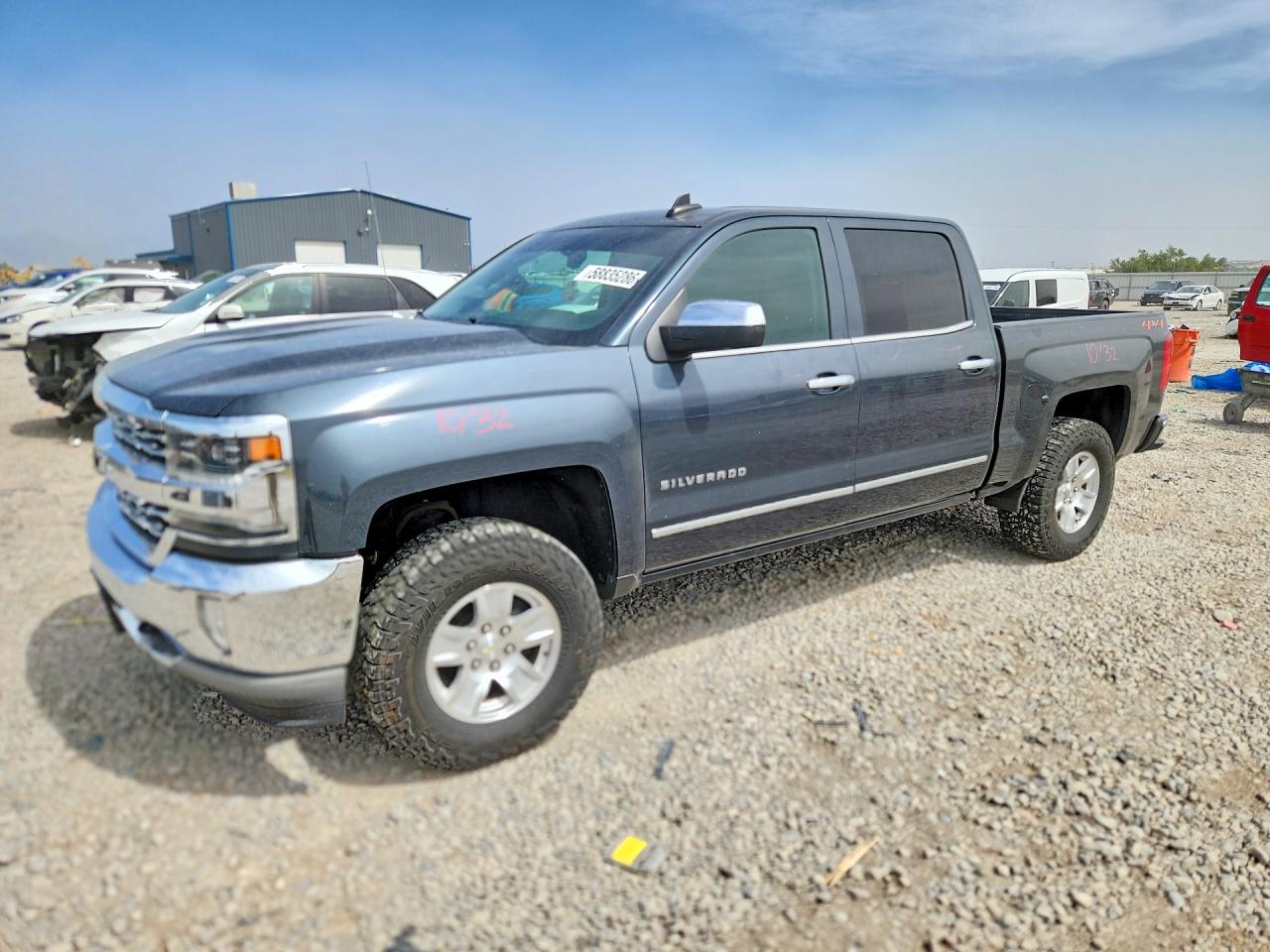 2018 CHEVROLET SILVERADO LTZ — Front 3/4