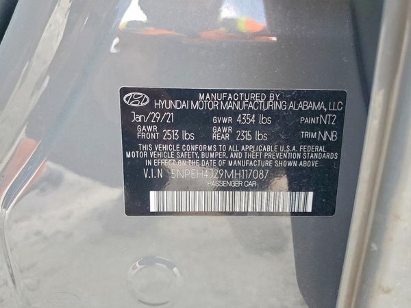 2021 HYUNDAI SONATA Limited