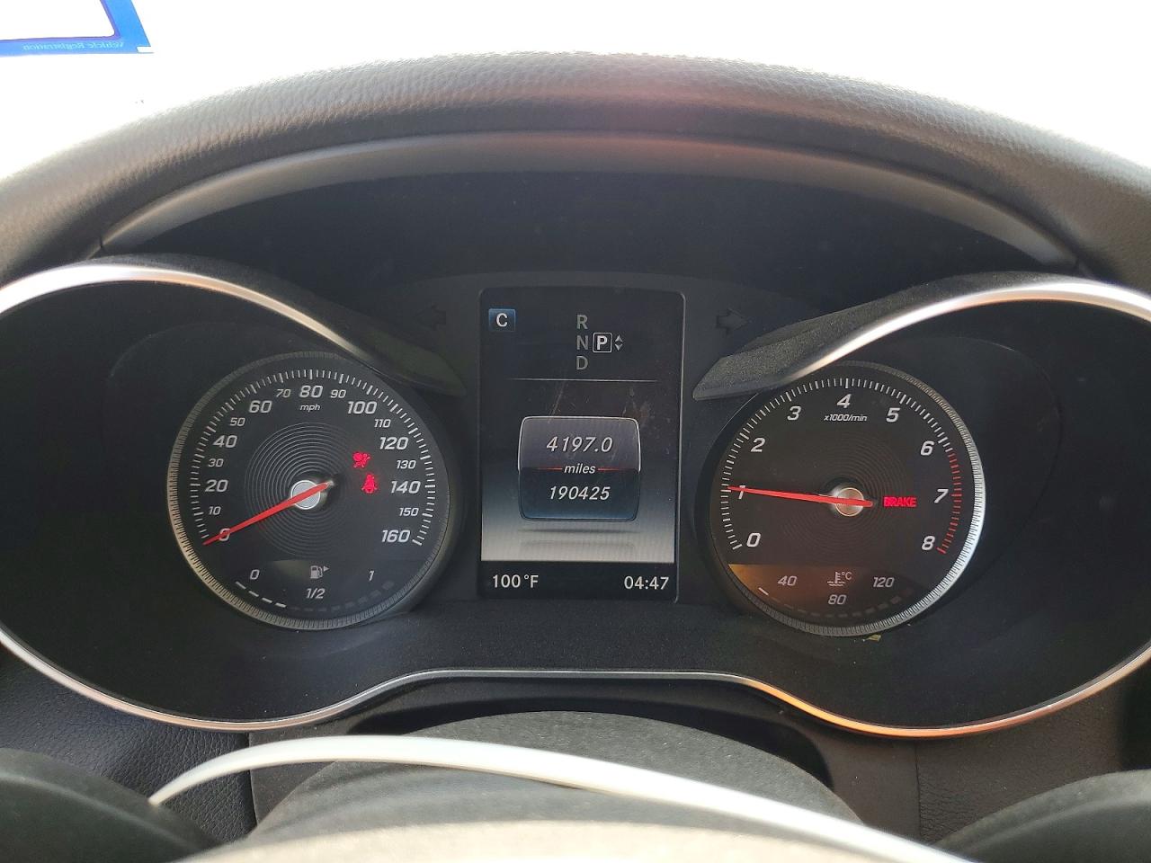2015 MERCEDES-BENZ C 4-MATIC