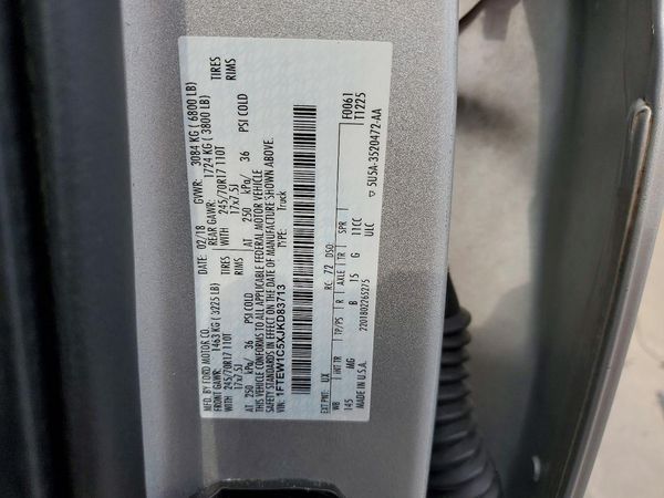 2018 FORD F150