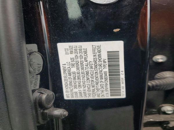 2022 HONDA PILOT BLACK EDITION