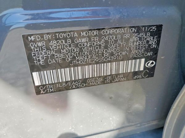 2025 LEXUS IS 350 350 F Sport