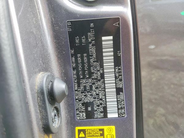 2015 TOYOTA HIGHLANDER Base/Hybrid