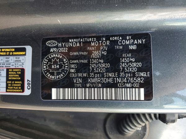 2022 HYUNDAI PALISADE SEL w/Convenience Pkg