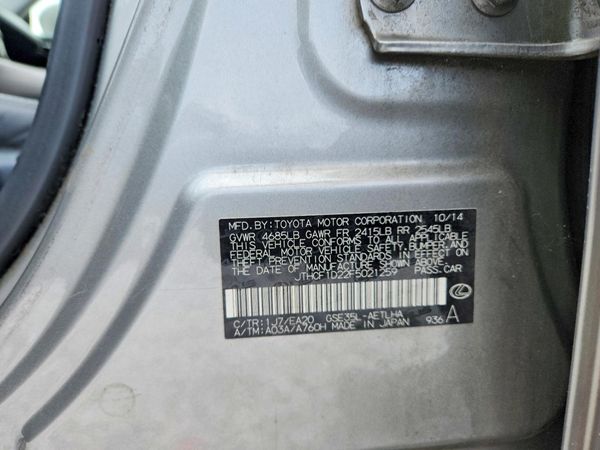 2015 LEXUS IS 250