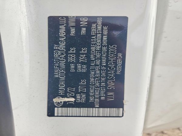 2023 HYUNDAI ELANTRA SEL w/Convenience Pkg