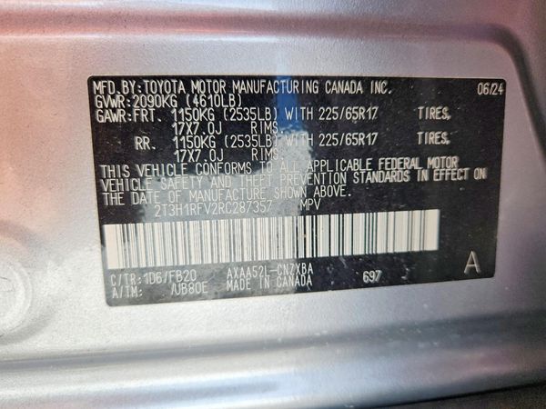 2024 TOYOTA RAV4 LE