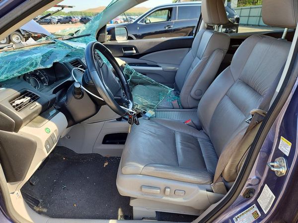 2014 HONDA CRV EX-L — DENT