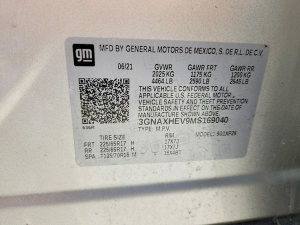 2021 CHEVROLET EQUINOX LS