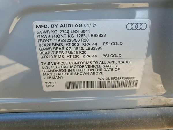 2024 AUDI Q4 E-TRON