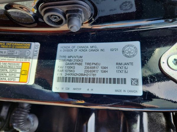 2021 HONDA CR-V