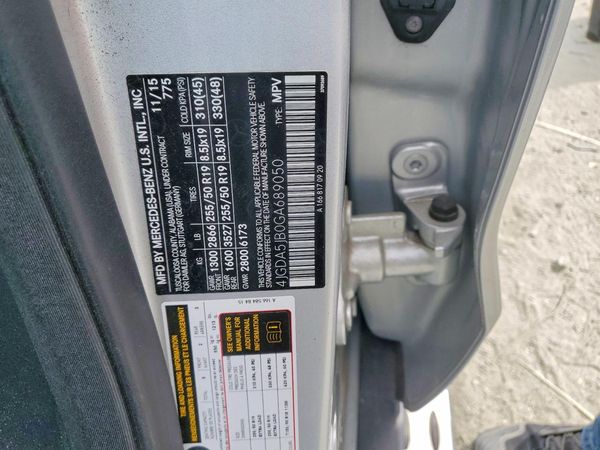 2016 MERCEDES-BENZ GLE GLE350