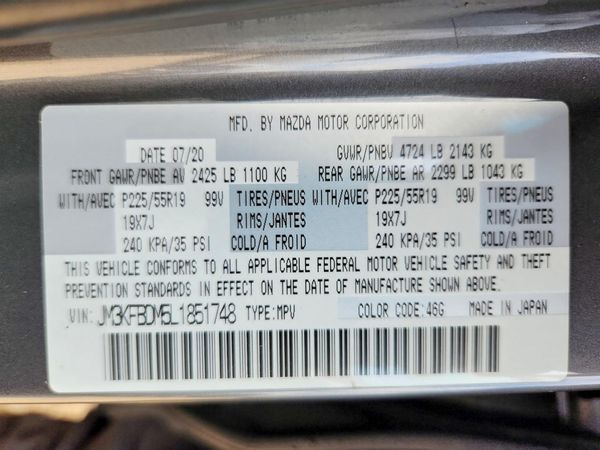 2020 MAZDA CX-5 Grand Touring