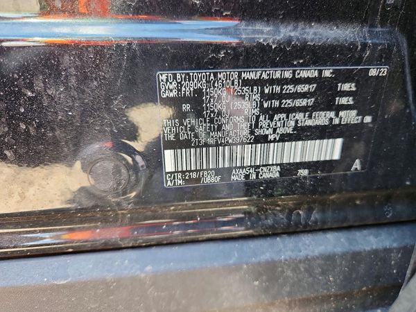 2023 TOYOTA RAV4 LE