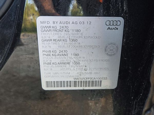 2012 AUDI Q5 Premium Plus