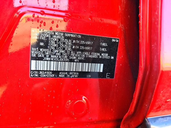 2016 TOYOTA RAV4 LE (X Grade)