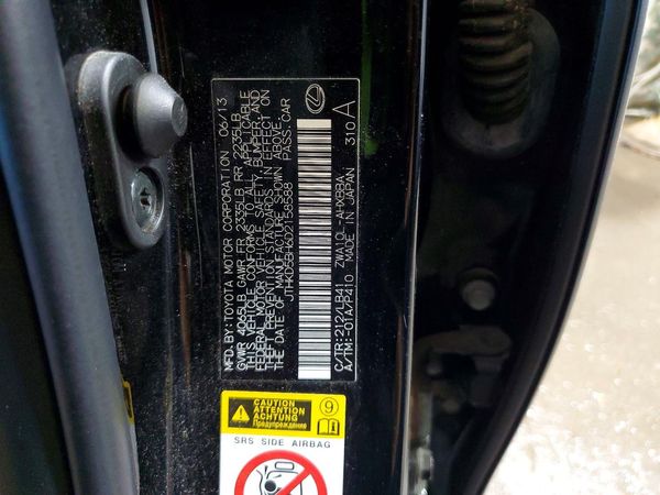 2013 LEXUS CT