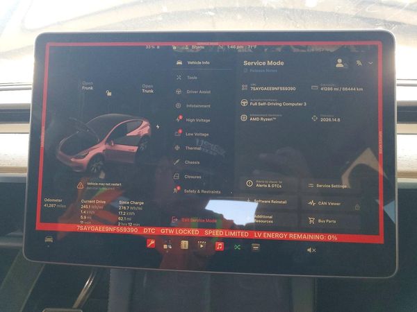 2022 TESLA MODEL Y