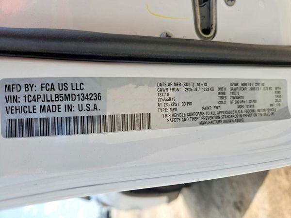 2021 JEEP CHEROKEE LATITUDE PLUS FWD