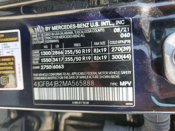 2021 MERCEDES-BENZ GLE GLE350