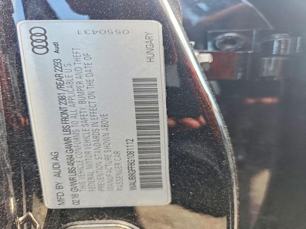 2016 AUDI A3