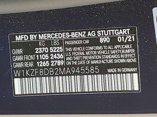 2021 MERCEDES-BENZ E E350