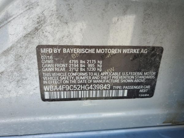 2017 BMW 430XI