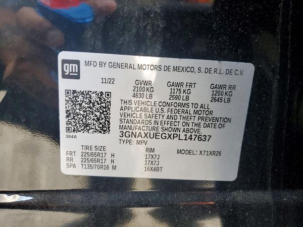 2023 CHEVROLET EQUINOX LT (1LT)