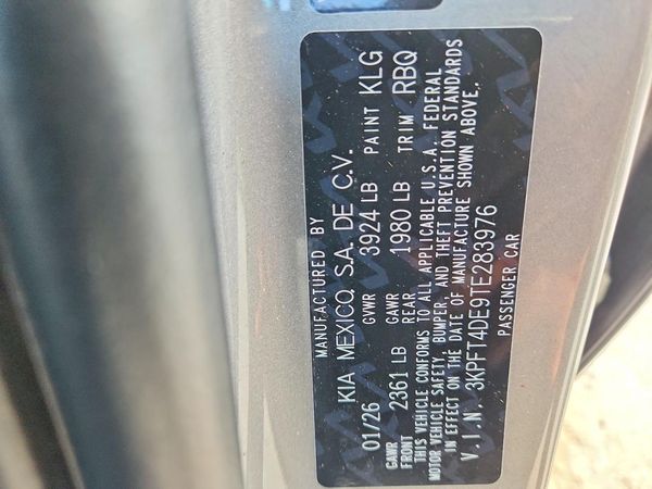 2026 KIA K4 LX, LXS