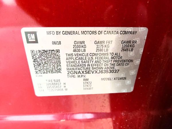 2018 CHEVROLET EQUINOX