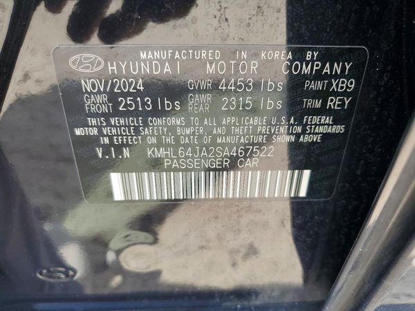 2025 HYUNDAI SONATA SEL