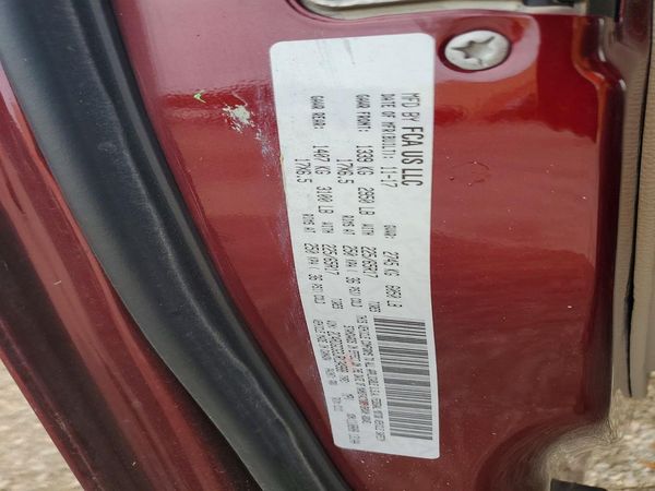 2018 DODGE GRAND CARAVAN SXT